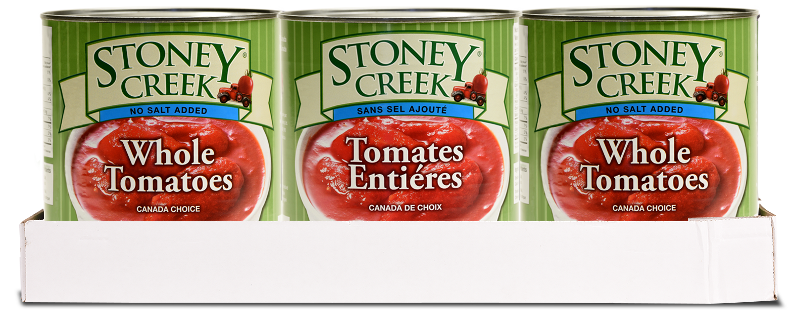 Whole Tomatoes No Salt Added case